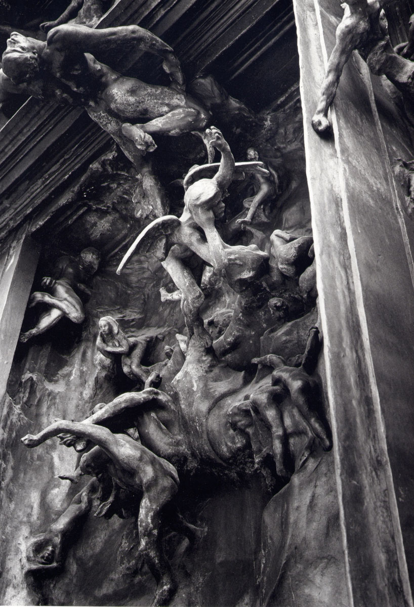 Porte de l'Enfer - Sculpture Rodin - Chute - Photo Carol-Marc Lavrillier