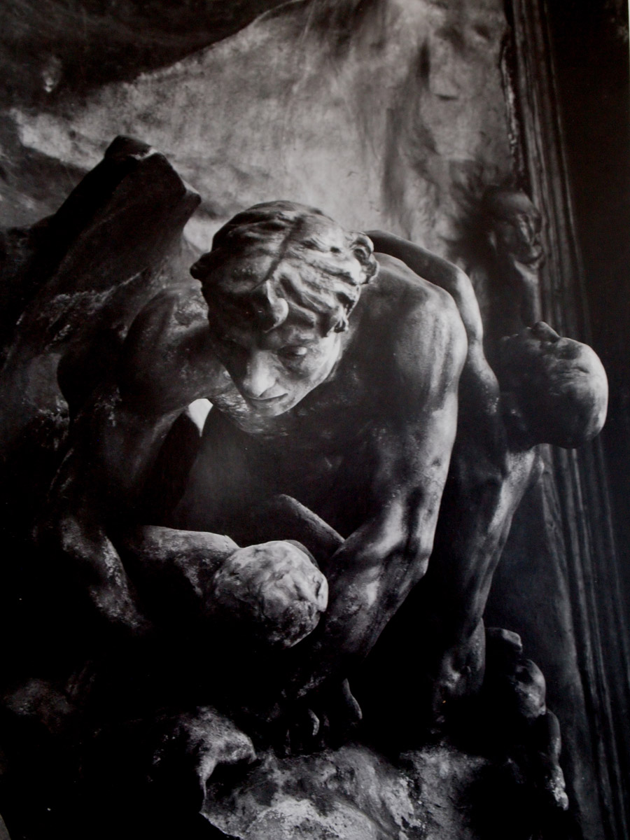 Porte de l'Enfer - Sculpture Rodin - Ugolin face - Photo Carol-Marc Lavrillier