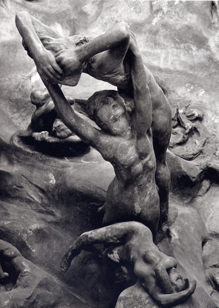 Porte de l'Enfer - Sculpture Rodin - Echappée - Photo Carol-Marc Lavrillier